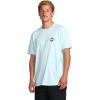 imageBillabong Mens Crayon Wave Premium Tee Soft Cotton Short Sleeve TShirt SXXLCrown Blue