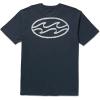 imageBillabong Mens Crayon Wave Premium Tee Soft Cotton Short Sleeve TShirt SXXLNavy