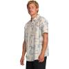imageBillabong Mens Sundays Jacquard Short Sleeve Woven Button Down ShirtChili