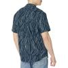imageBillabong Mens Sundays Jacquard Short Sleeve Woven Button Down ShirtDark Blue 23