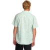 imageBillabong Mens Sundays Jacquard Short Sleeve Woven Button Down ShirtMilitia Green