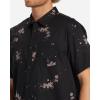 imageBillabong Mens Sundays Jacquard Short Sleeve Woven Button Down ShirtPhantom 23