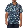 imageBillabong Mens Sundays Jacquard Short Sleeve Woven Button Down ShirtDark Navy 23