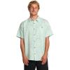 imageBillabong Mens Sundays Jacquard Short Sleeve Woven Button Down ShirtMilitia Green