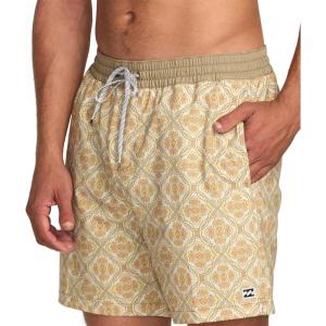 imageBillabong Good Times Layback Elastic Waist 16 Inch Swim Trunks SXLLemonade