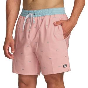 imageBillabong Good Times Layback Elastic Waist 16 Inch Swim Trunks SXLPurple Haze