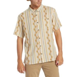 imageBillabong Mens Classic Sundays Woven Short Sleeve ShirtPink