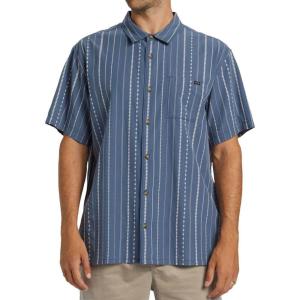imageBillabong Mens Classic Sundays Woven Short Sleeve ShirtSmoke Blue