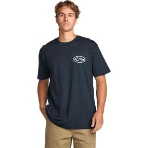 imageBillabong Mens Crayon Wave Premium Tee Soft Cotton Short Sleeve TShirt SXXLNavy
