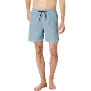 imageBillabong Mens Standard All Day Overdye Layback Elastic Waist Boardshort 17 Inch OutseamBlue Haze