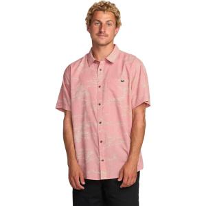 imageBillabong Mens Sundays Jacquard Short Sleeve Woven Button Down ShirtDestroyed