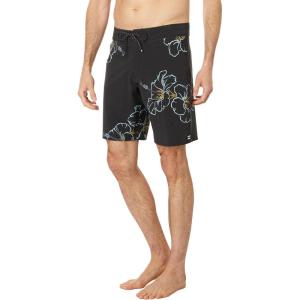imageBillabong Mens Sundays Pro Boardshort 4Way Performance Stretch 19 Inch OutseamAsphalt