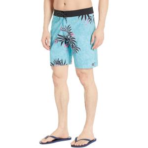 imageBillabong Mens Sundays Pro Boardshort 4Way Performance Stretch 19 Inch OutseamNeon Blue 2