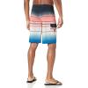 imageBillabong Mens 20 Inch Outseam Performance Stretch All Day Pro BoardshortRed White Blue