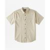 imageBillabong Mens Classic Sundays Woven Short Sleeve ShirtSand Dune