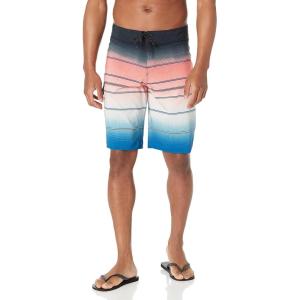imageBillabong Mens 20 Inch Outseam Performance Stretch All Day Pro BoardshortRed White Blue