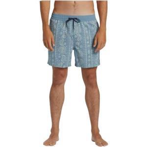 imageBillabong Mens Standard Elastic Waist Stretch Sundays Layback Boardshort Swim Short Trunk 17 Inch OutseamBlue Wash