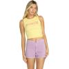 imageBillabong Womens Slim Fit Free Fall Cotton Corduroy ShortsAmethyst Smoke