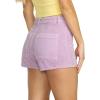 imageBillabong Womens Slim Fit Free Fall Cotton Corduroy ShortsAmethyst Smoke