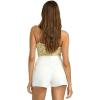 imageBillabong Womens Slim Fit High Tides Cotton Denim Shorts 2431Stencil Wash