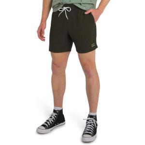 imageBillabong Mens Kai 17quot Elastic Waist Quick Dry Hybrid ShortCharcoal