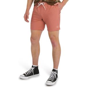 imageBillabong Mens Kai 17quot Elastic Waist Quick Dry Hybrid ShortDesert Pink