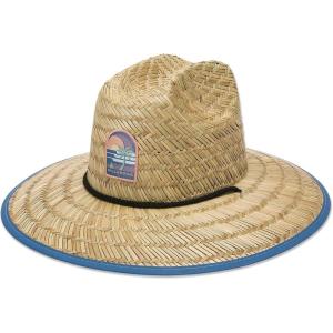 imageBillabong Mens Wide Brim Sun Straw HatCharcoalNavy