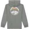 imageBillabong Boys Long Sleeve Hooded Logo TShirtRockies Slate Green