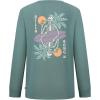 imageBillabong Boys Premium Long Sleeve Logo Graphic TShirt Regular FitSagerbrush Skelly