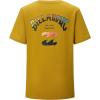 imageBillabong Boys Premium Short Sleeve Crew Neck Graphic TShirt Regular FitHarvest Gold Fade