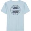 imageBillabong Boys Premium Short Sleeve Crew Neck Graphic TShirt Regular FitRotor Coastal Blue
