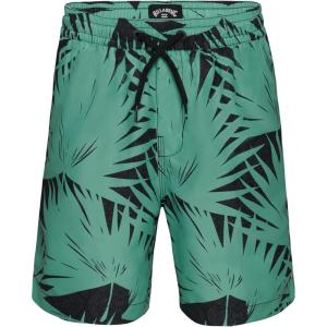imageBillabong Boys Layback 4Way Stretch Swim Trunks with UPF 50 Sun Protection Quick Dry Bathing SuitBlack Lineup