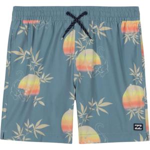 imageBillabong Boys Layback 4Way Stretch Swim Trunks with UPF 50 Sun Protection Quick Dry Bathing SuitBlue Good Times