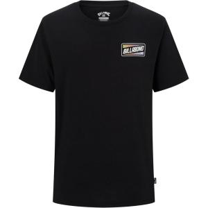 imageBillabong Boys Premium Short Sleeve Crew Neck Graphic TShirt Regular FitBlack Wall