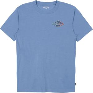 imageBillabong Boys Premium Short Sleeve Crew Neck Graphic TShirt Regular FitBlue Flourish