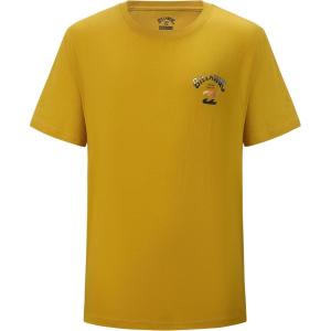imageBillabong Boys Premium Short Sleeve Crew Neck Graphic TShirt Regular FitHarvest Gold Fade