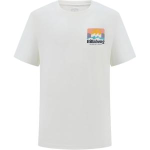 imageBillabong Boys Premium Short Sleeve Crew Neck Graphic TShirt Regular FitOff White Sunsetter