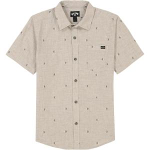 imageBillabong Boys Short Sleeve Woven ButtonDown ShirtJacquard Alloy