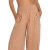 imageBillabong Womens Relaxed Fit New Waves Gauze Elastic Waist Pants XSXLRinse Blue