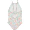 imageBillabong Girls OnePiece Swimsuit with UPF 50 Sun Protection Quick Drying Bathing SuitMint Sunshine
