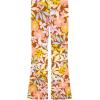 imageBillabong Girls Tell Me Elastic Flared Pants HighWaist Pullon ClosureCacao Tropic