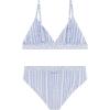 imageBillabong Girls TwoPiece Bikini Swimsuit Set UPF 50 Sun Protection QuickDry Bathing SuitChambray Sea
