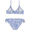 imageBillabong Girls TwoPiece Bikini Swimsuit Set UPF 50 Sun Protection QuickDry Bathing SuitOutta the Blue