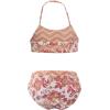 imageBillabong Girls TwoPiece Bikini Swimsuit Set UPF 50 Sun Protection QuickDry Bathing SuitWhitecap Wildflower