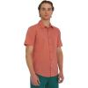 imageBillabong Mens Printed Short Sleeve Woven Button Down ShirtDesert Pink