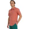 imageBillabong Mens Printed Short Sleeve Woven Button Down ShirtDesert Pink