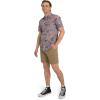 imageBillabong Mens Printed Short Sleeve Woven Button Down ShirtGrey Violet