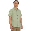 imageBillabong Mens Printed Short Sleeve Woven Button Down ShirtSage Frost