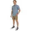 imageBillabong Mens Printed Short Sleeve Woven Button Down ShirtVintage Indigo