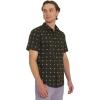 imageBillabong Mens Small Mark Short Sleeve Woven Button Down ShirtCharcoal